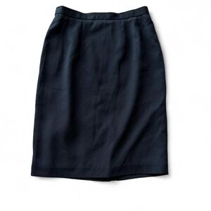 Vintage‎ Black Chaus Pencil Skirt
